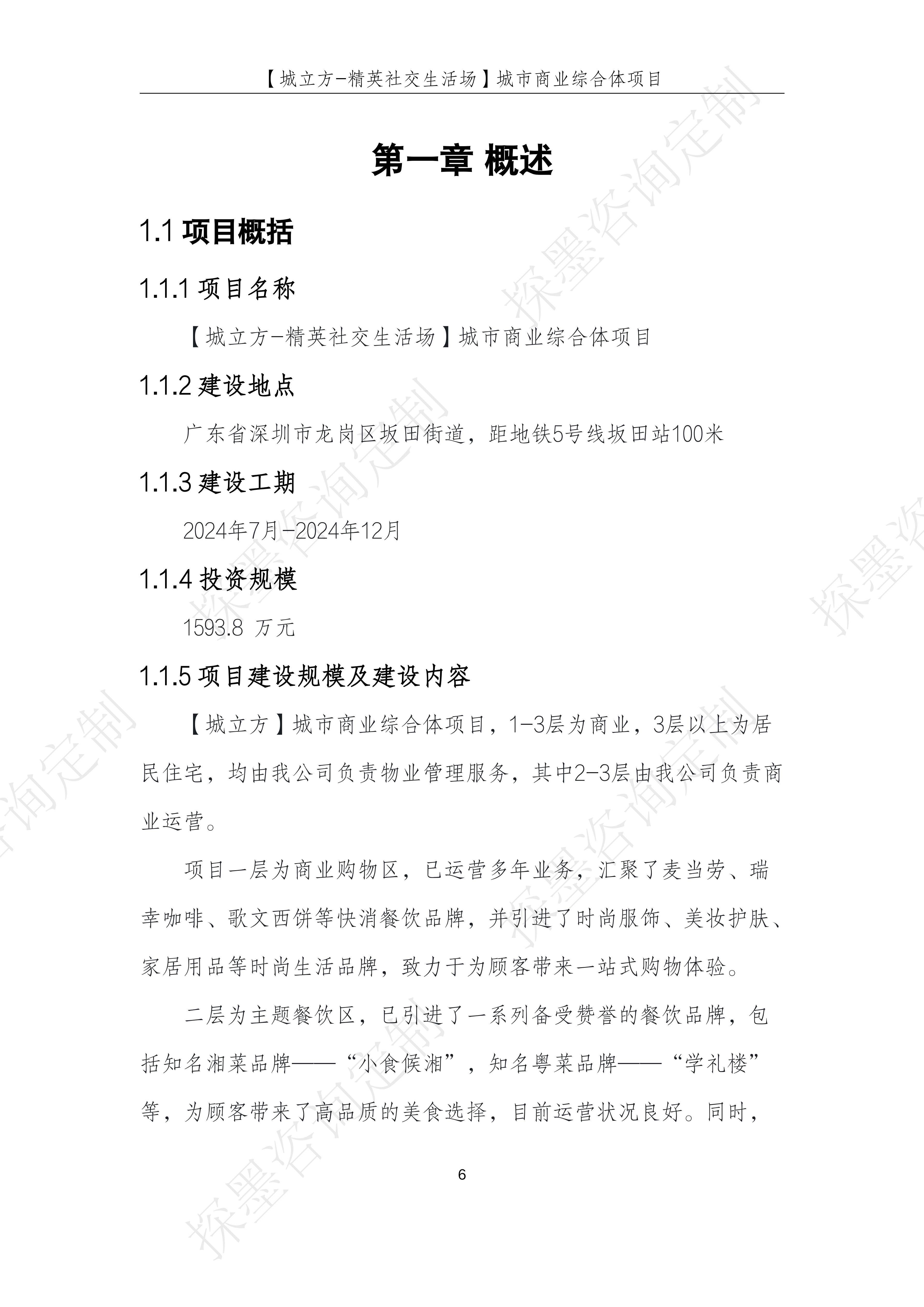 探墨咨询 | 城市商业综合体项目商业计划书案例分享_报告_生活_建筑